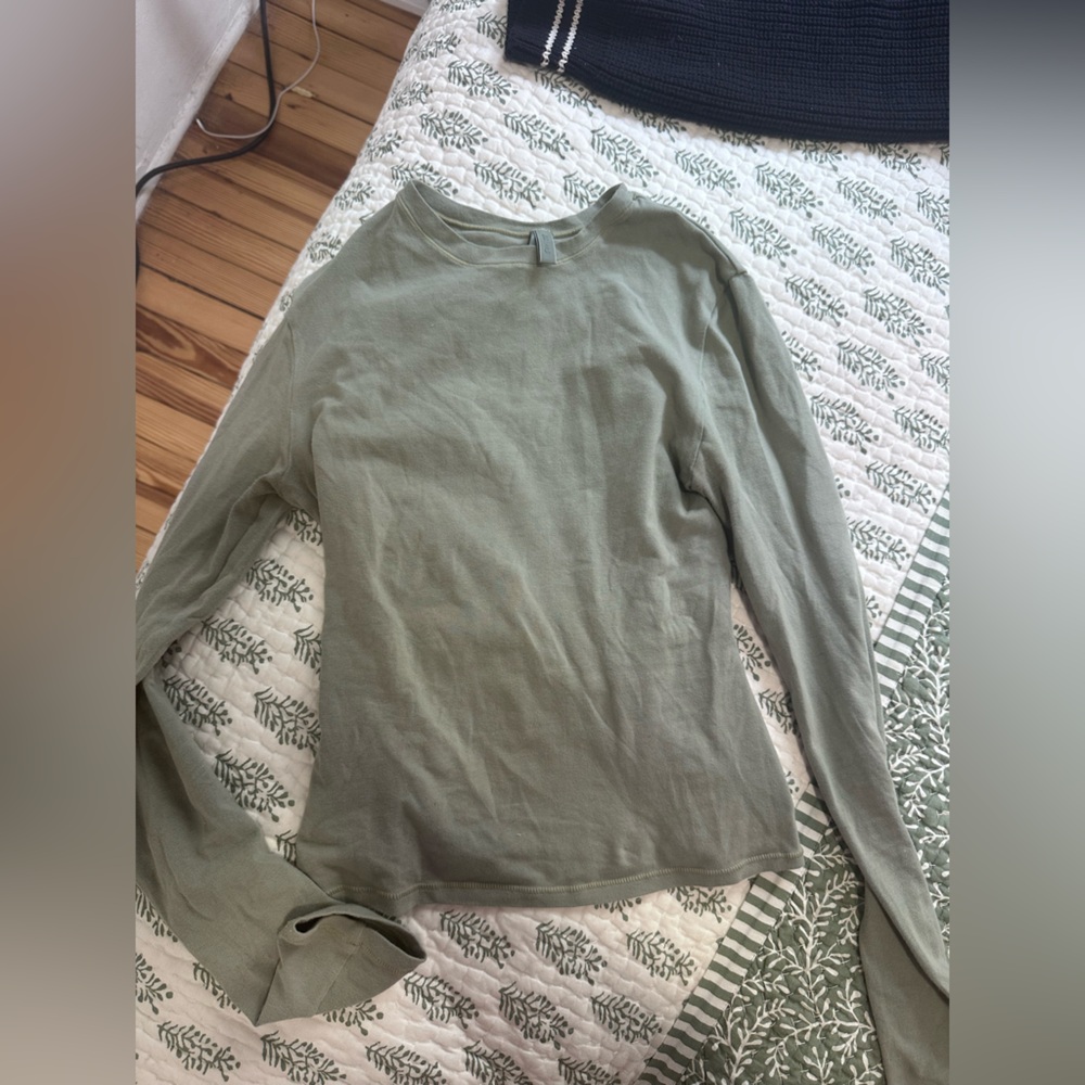 Skims cotton jersey long sleeve